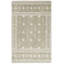 Tapis en laine / coton touffeté à la main Decklen en ivoire / vert-547909890