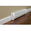 Baseboarders Elliptus Series Rust-Resistant Steel Easy Slip-On Baseboard Heater Cover Left Side Closed End Cap