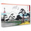 Riding To Mount Fuji by Utagawa Hiroshige - Wrapped Canvas Print-55323908