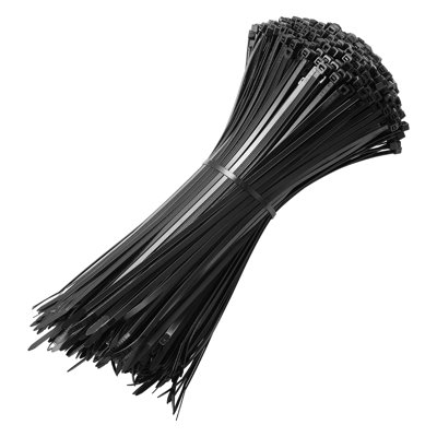 1000 Pack Cable Zip Ties Cable Wire Ties & 45LBS High Tensile Strength