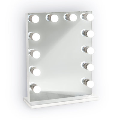 Miroir de maquillage/rasage illuminé Rowena
