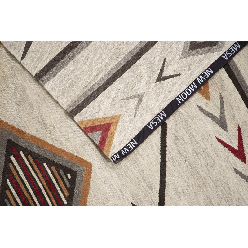 Mesa Wool Southwestern Area Rug, Runner 3' x 7'