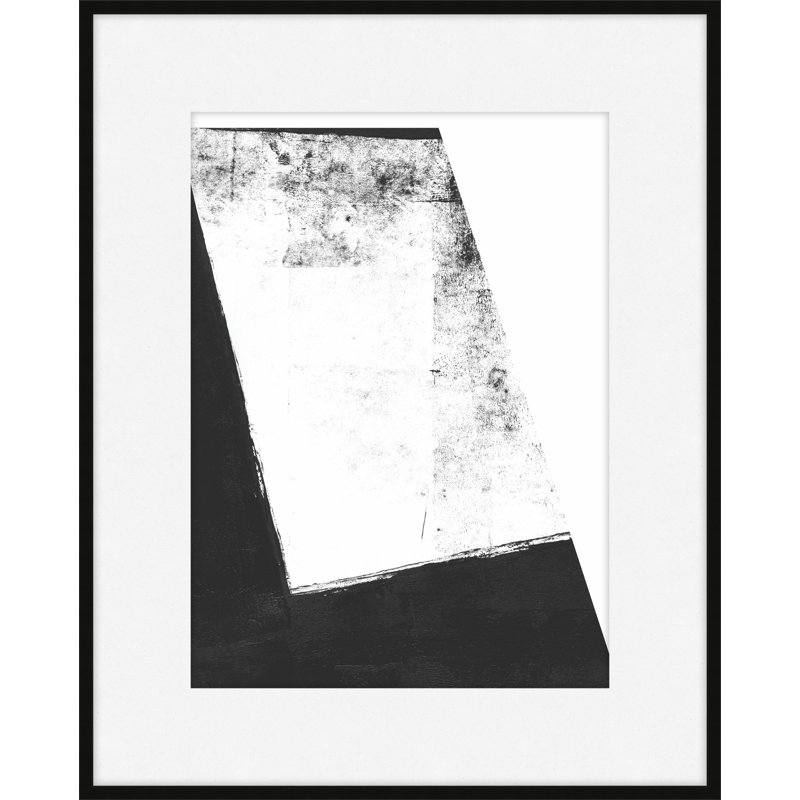 Abstract Print by Aaron Haxton, 21.75" H x 19.75" W