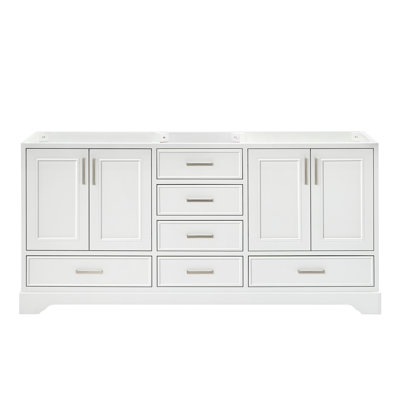 Stafford 72.75'' W Double Bathroom Vanity Base