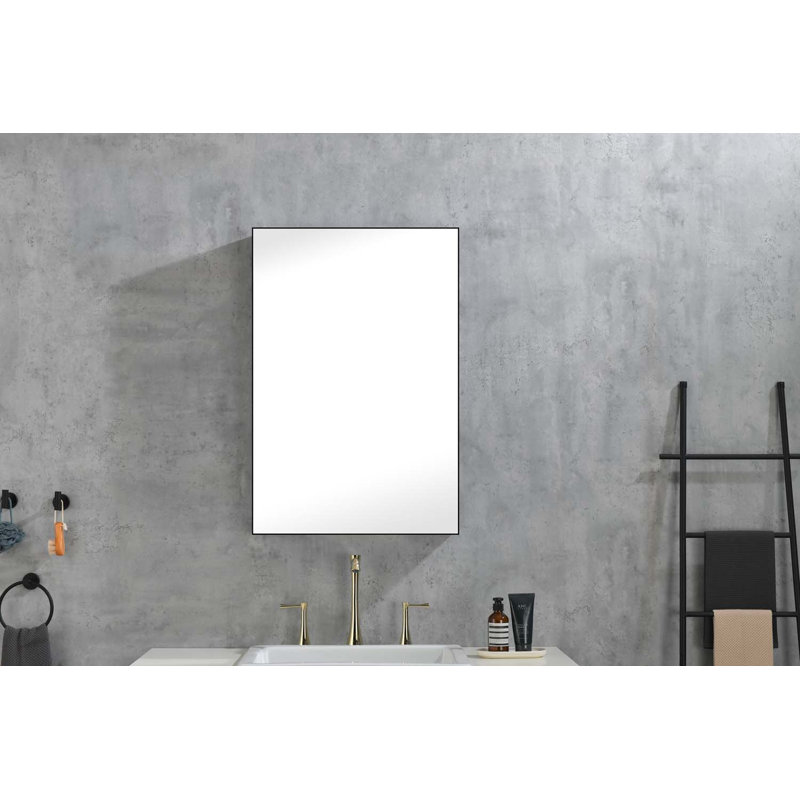 Armoire à pharmacie avec miroir 3 tablettes Carless 24 W 36 H