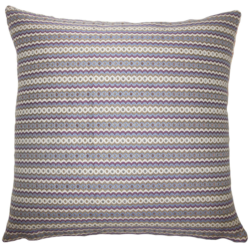 Keften Geometric Reversible Throw Pillow