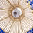 Aashir 1 - Blue Rattan Light Pendant-919371204
