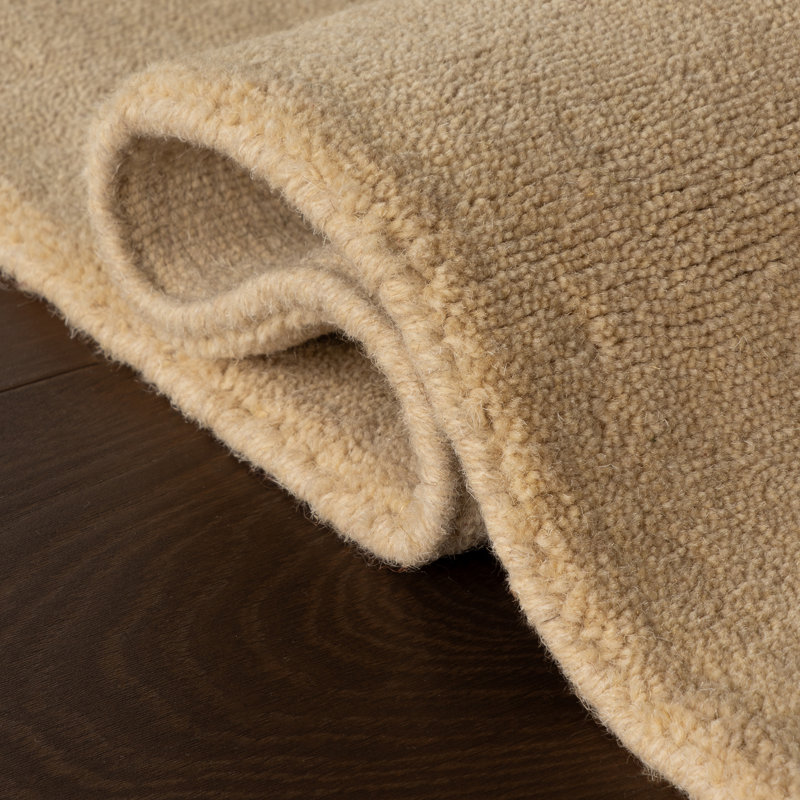 Gania Modern Ivory Rug, Rectangle 4' x 6'