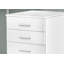 File Cabinet, Rolling Mobile, Storage Drawers, Printer Stand, Office, Work, White Laminate, Contemporary, Modern