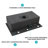 Gunmetal Black Kitchen Sink Stainless Steel, Elegant Waterfall Design And Functional Workstation - Perfect For Modern Kitchens