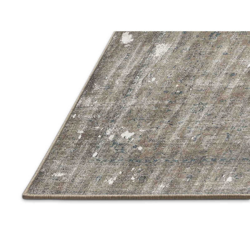 Tapis beige/gris traditionnel Lamonica, Rectangle 2 pi x 5 pi
