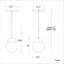 Double Bubble 1 - Light Single Globe LED Pendant-48815123