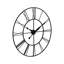 Daemon Silent Black Grey Wall Clock