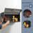 Heavy-Duty Metal Wall-Mounted Tool Storage Cabinet, Garage Storage Cabinet, Suitable For Garages/Workshops, Gray