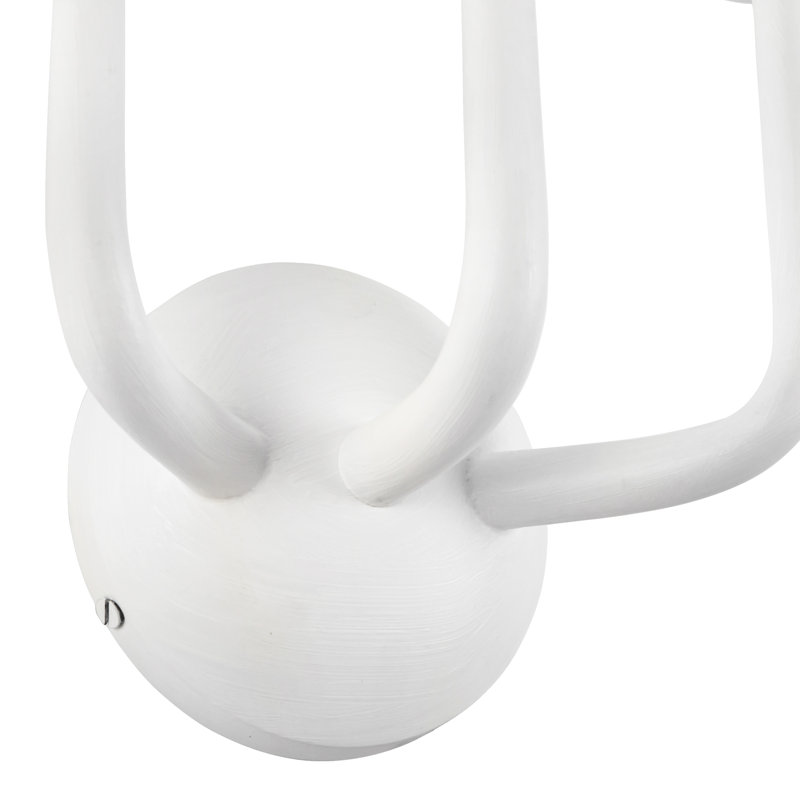 Luminaire mural / pour meuble-lavabo à DEL à intensité variable 11 po Spade, White
