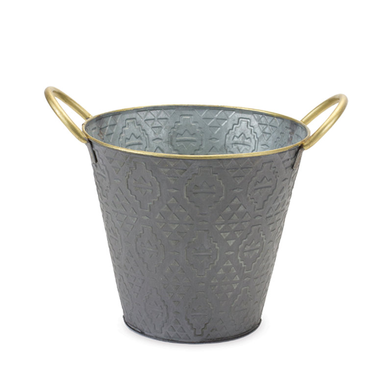 Metal Pot Planter