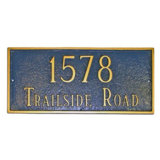 2-Line Lawn Address Sign