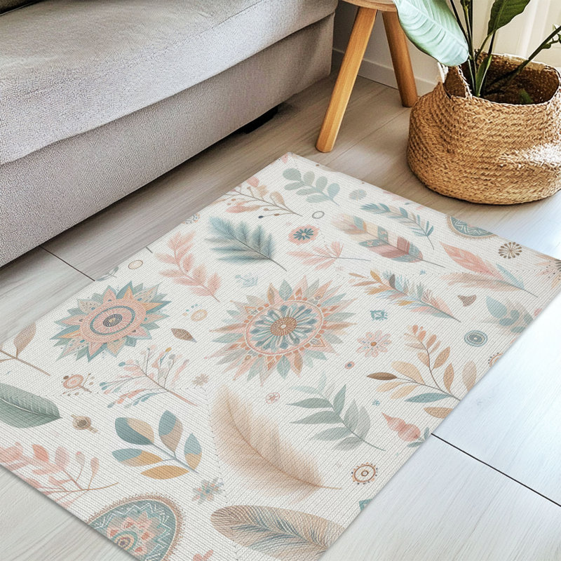 Tapis tressé Light Desert Nomad, Rectangulaire 3 pi x 5 pi