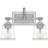 Nicholas 2-Light Brushed Nickel Vanity Light-264311798