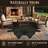 Plainsboro Cowhide Animal Print Indoor Rug-94567984