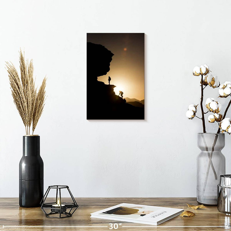 Senne Dusky Rock Climbing, 12" H x 8" W