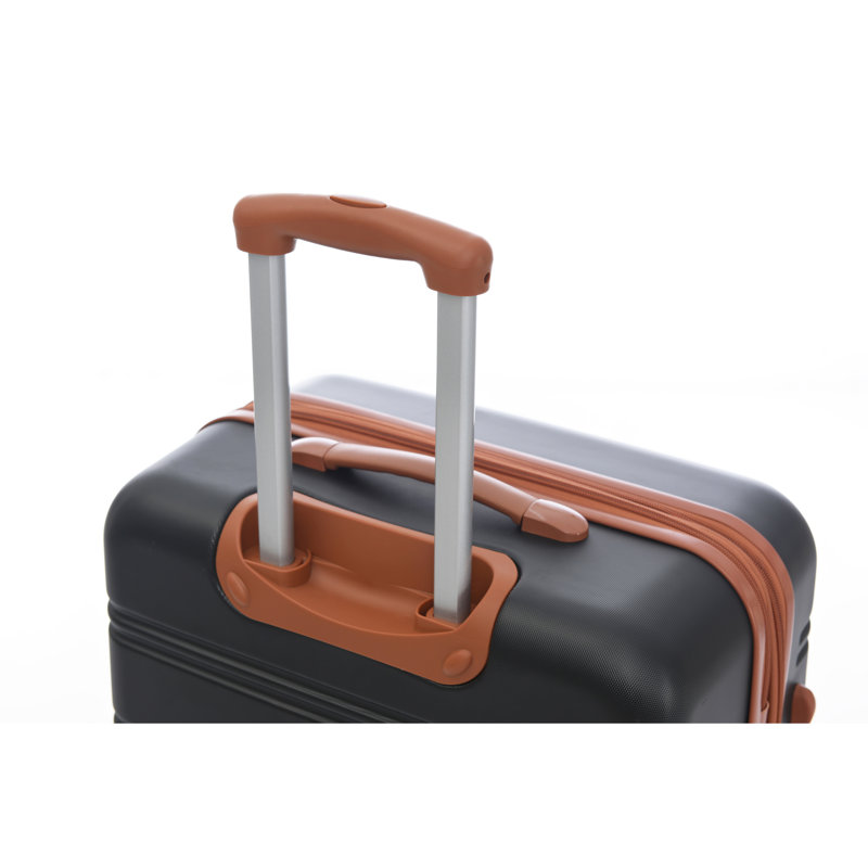 Valise Hardshell 2 pièces + valise à roulettes avec verrou TSA léger 20 po + 28 po