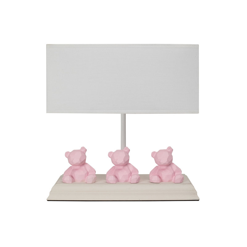 Lampe de table 11 ", Rose