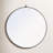 Cassie Metal/Manufactured Wood Round Wall Mirror-1825838290-1825125702