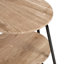 Table de bout avec rangement Earline