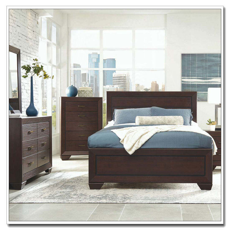 Wood Panel Bed