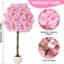 Arbre de fleurs de cerisier artificiel 6 pi, fleurs en soie rose, faux intérieur-620665218