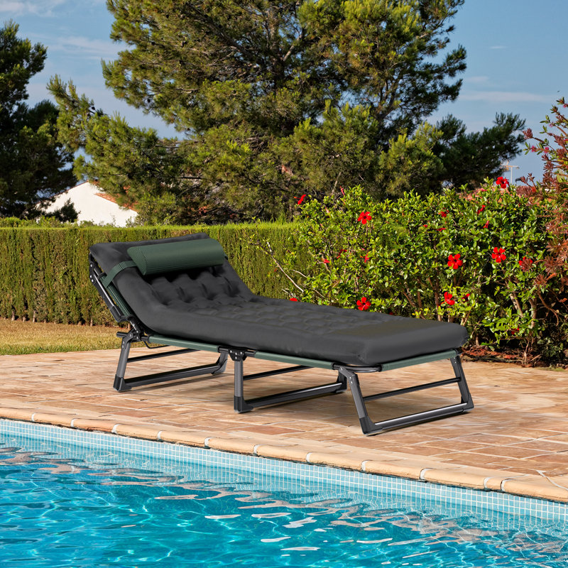 Chaise longue d'extérieur Shavaria