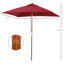 Cyr 200cm X 150cm Rectangular Market Parasol-725978556