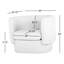 Fauteuil demi-tonneau en polyester Atla de 101,6 cm de large-85028444