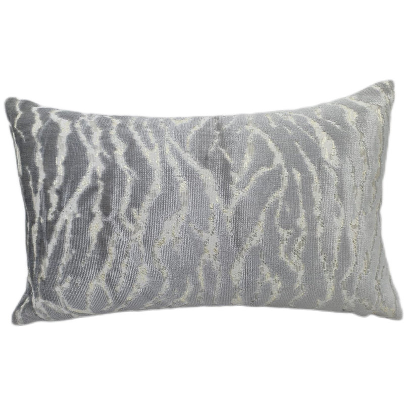 Braneisha Abstract Cushion, Silver