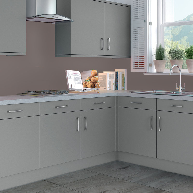 48" x 96" Tin Backsplash in Pink