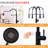 Black Touchless Kitchen Fixture - Automatic Smart Faucet, Hands , Ceramic Filler, Brass, Chic Faucet Smart, Black, Fashionable Design-1064737049