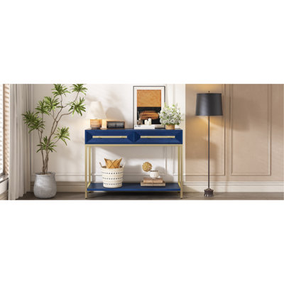 Console avec 2 tiroirs Zephira