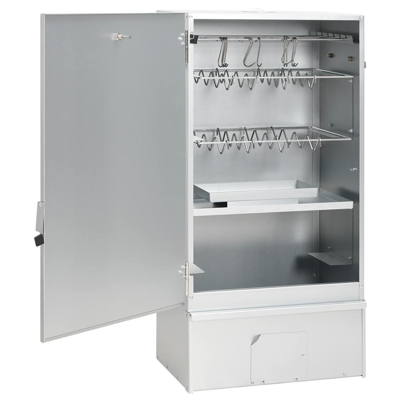 VidaXL 44.5cm W Wood Pellet Grill