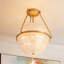 Neven Glass Semi Flush Mount-709486241