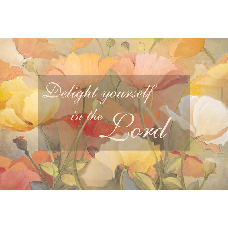 Poppy Inspiration 2 - Wrapped Canvas Print, 30cm H x 46cm W x 3.8cm D