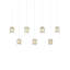Polpo 7-Light Round Multi-Drop Pendant-708732742-718368454-718368461