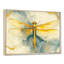 Mouche libellule jaune, vol d'élégance - Libellule, art mural-622790249-733504340-622790250