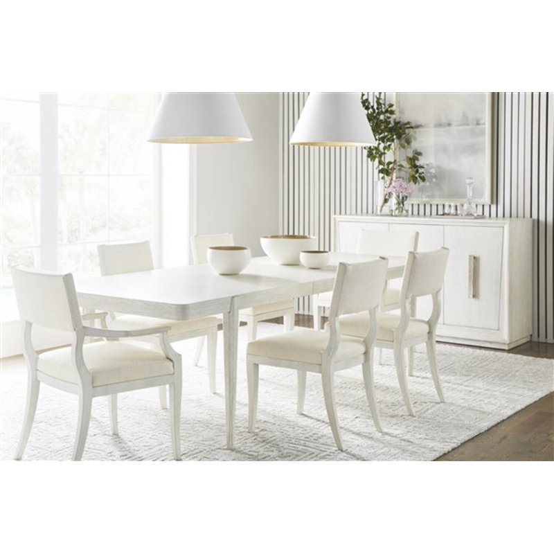 Ridge Upholstered Back Dining Armchair
