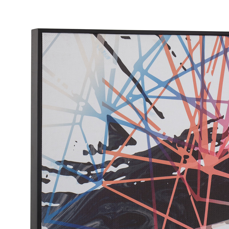 Abstract Lines Print