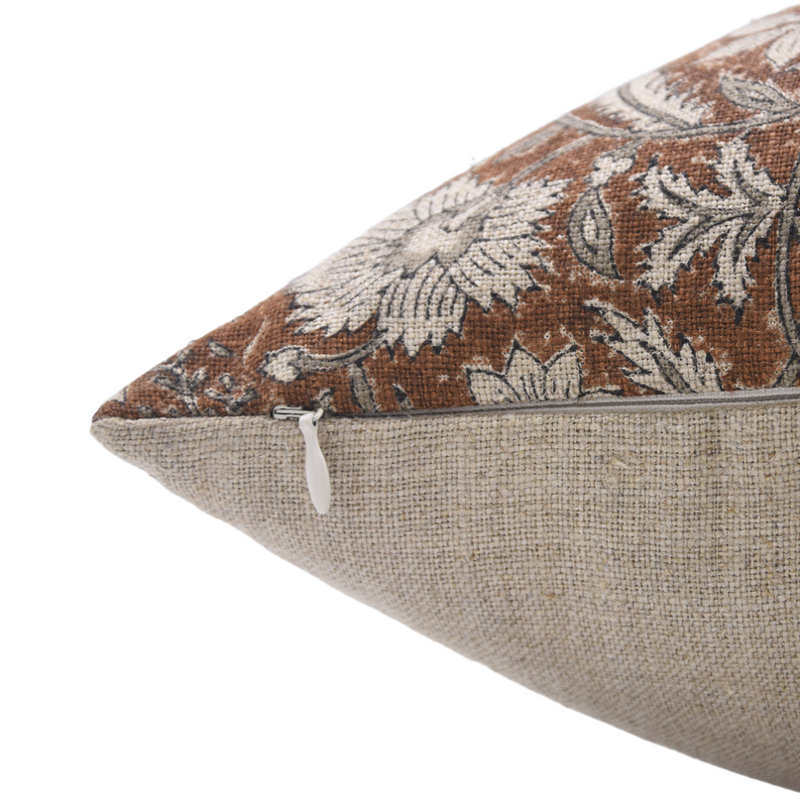 Linen Square Indoor/Outdoor Pillow Cover, 14" x 36", Rectangular