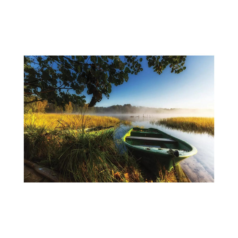 Sunrise - Lake - Kashubia - Poland by Mikolaj Gospodarek - Wrapped Canvas Print, 101.6 cm H x 66.04 cm W x 1.91 cm D