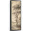 «Brown Tone Tree Landscape Art Extra Large», reproduction d'art sur toile encadrée-120238123-120238122