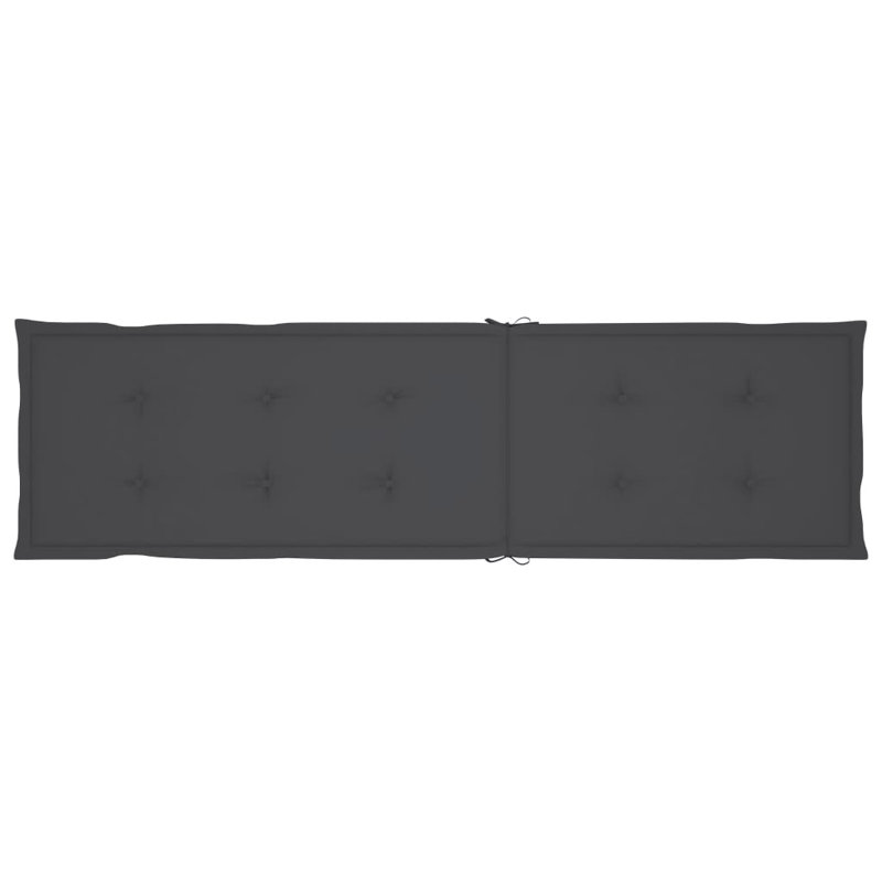 Coussin de siège / dossier d'extérieur, Gris foncé
