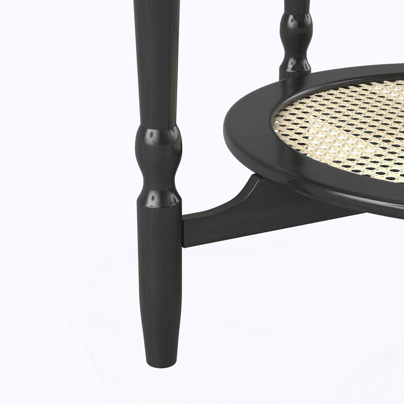 Table basse de style milieu du siècle, Noir